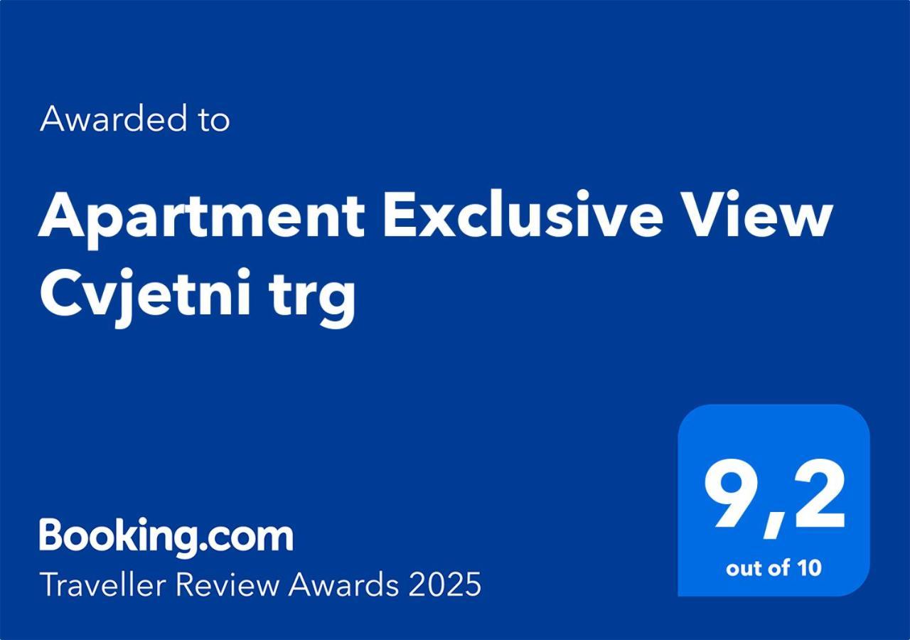 Apartment Exclusive View Cvjetni Trg Zagreb Exterior photo